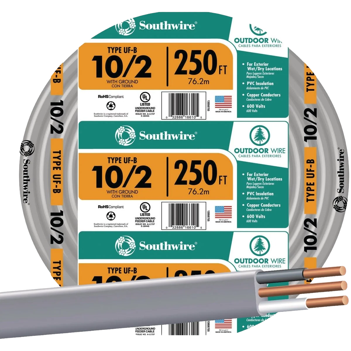 High-End Southwire 10-2 UFW G Wire Easy-to-Use