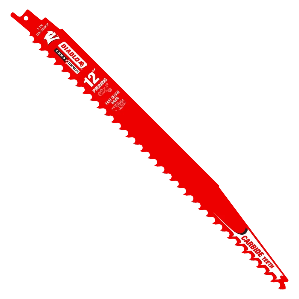 Smooth Diablo 12-In. Carbide Tipped Pruning Clean Wood Saw Blade Soft