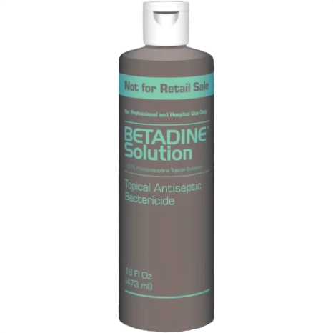 Refined Emerson Healthcare Betadine Solution 16 oz. High-Quality