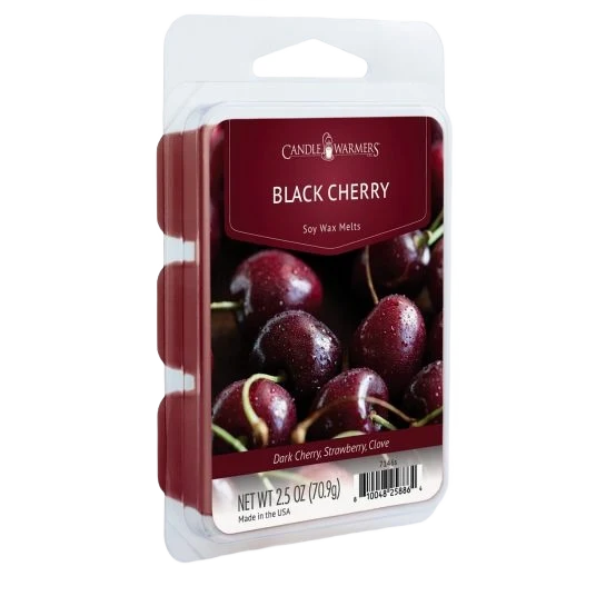 Recyclable Candle Warmers Black Cherry Classic Wax Melts 6 Pack Functional