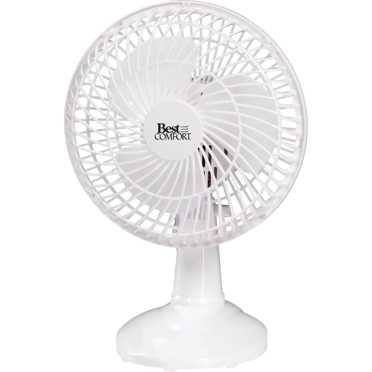 World-Class Comfort 2 Speed White Clip-On Fan 6 in. Expertly Made