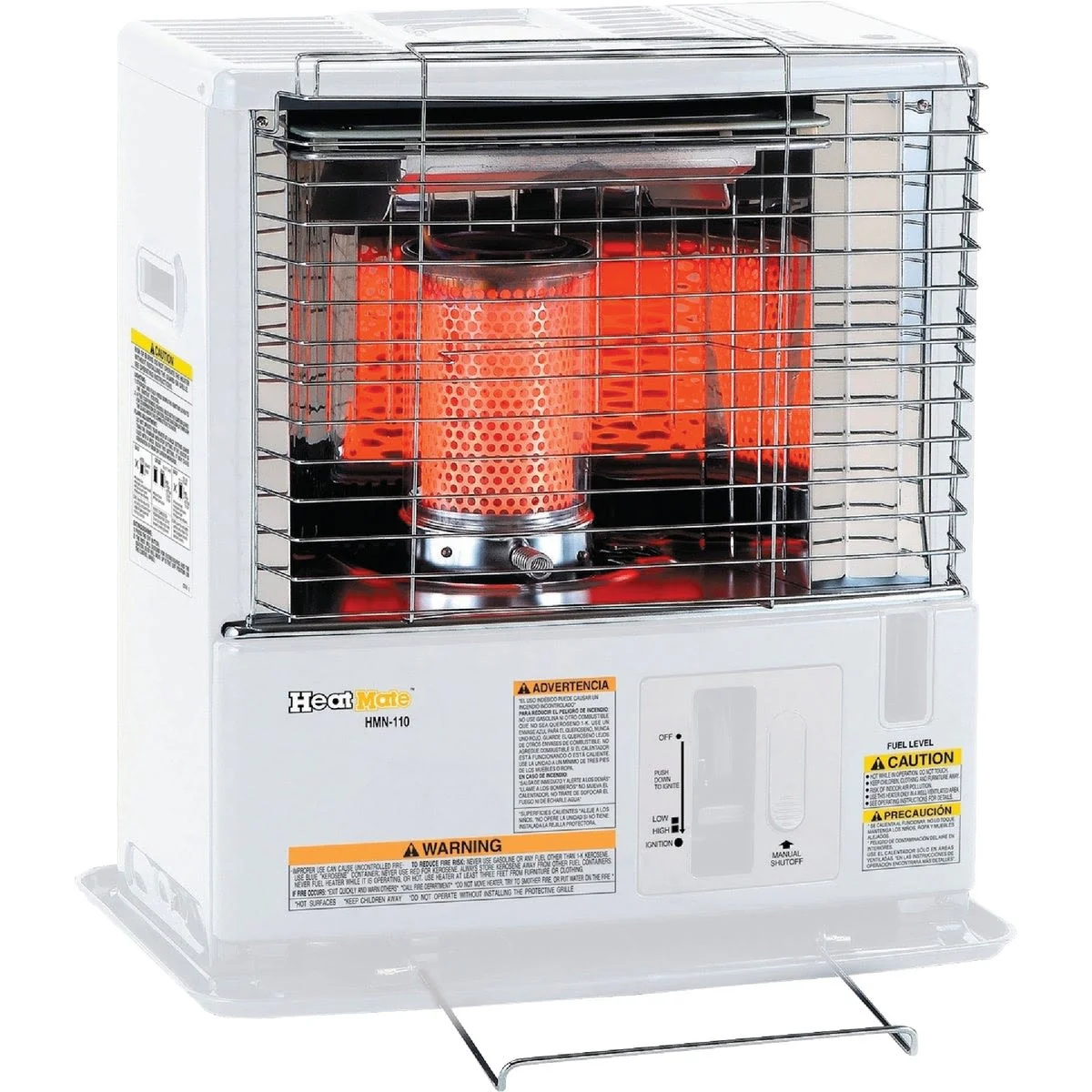 Elite HeatMate 10 600 BTU Radiant Kerosene Heater 22 in. Soft