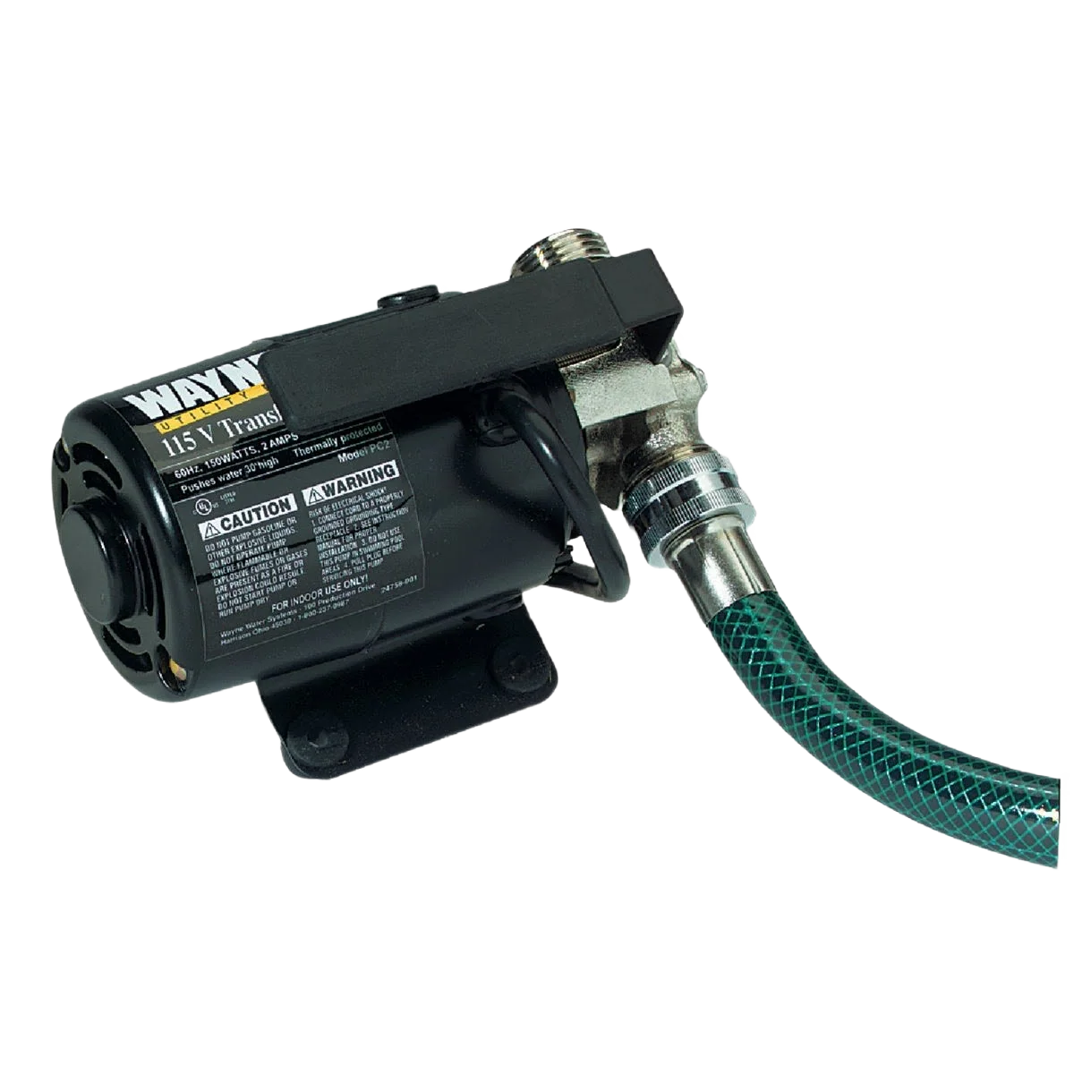 Premium Material Wayne 115V Transfer Pump Hose Minimalist