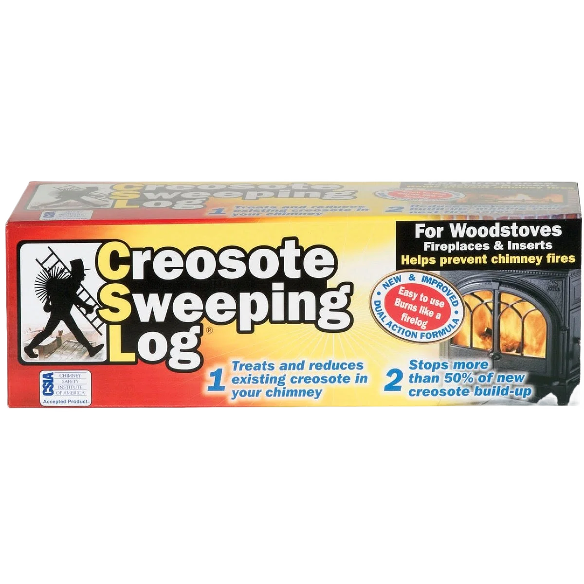 Natural Creosote Sweeping Log Creosote Remover 3 lb. Consistent