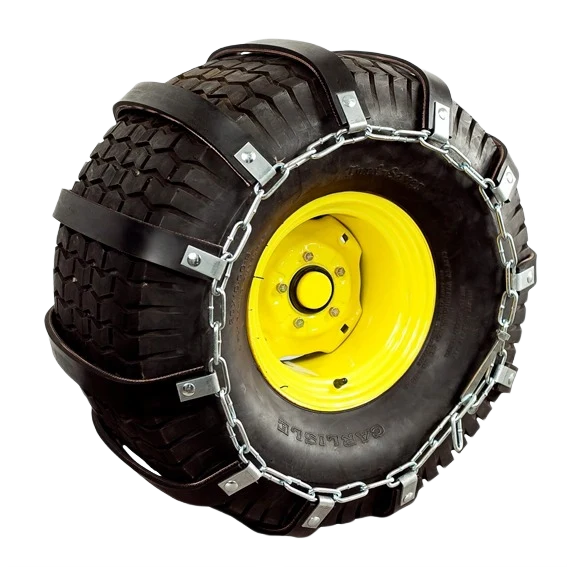 Superior John Deere TerraGrips LP39857 20X10-8 22X9.5 Rubber Traction Belts Genuine