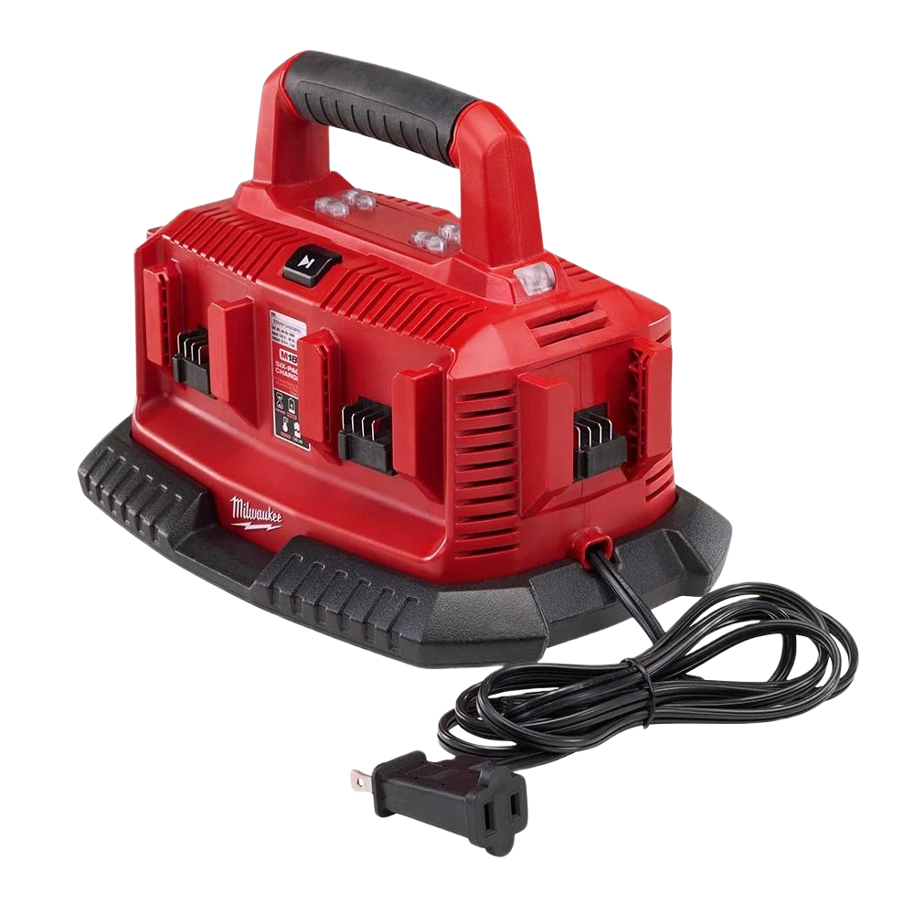 Efficient Milwaukee M18™ Six Pack Sequential Charger Smart