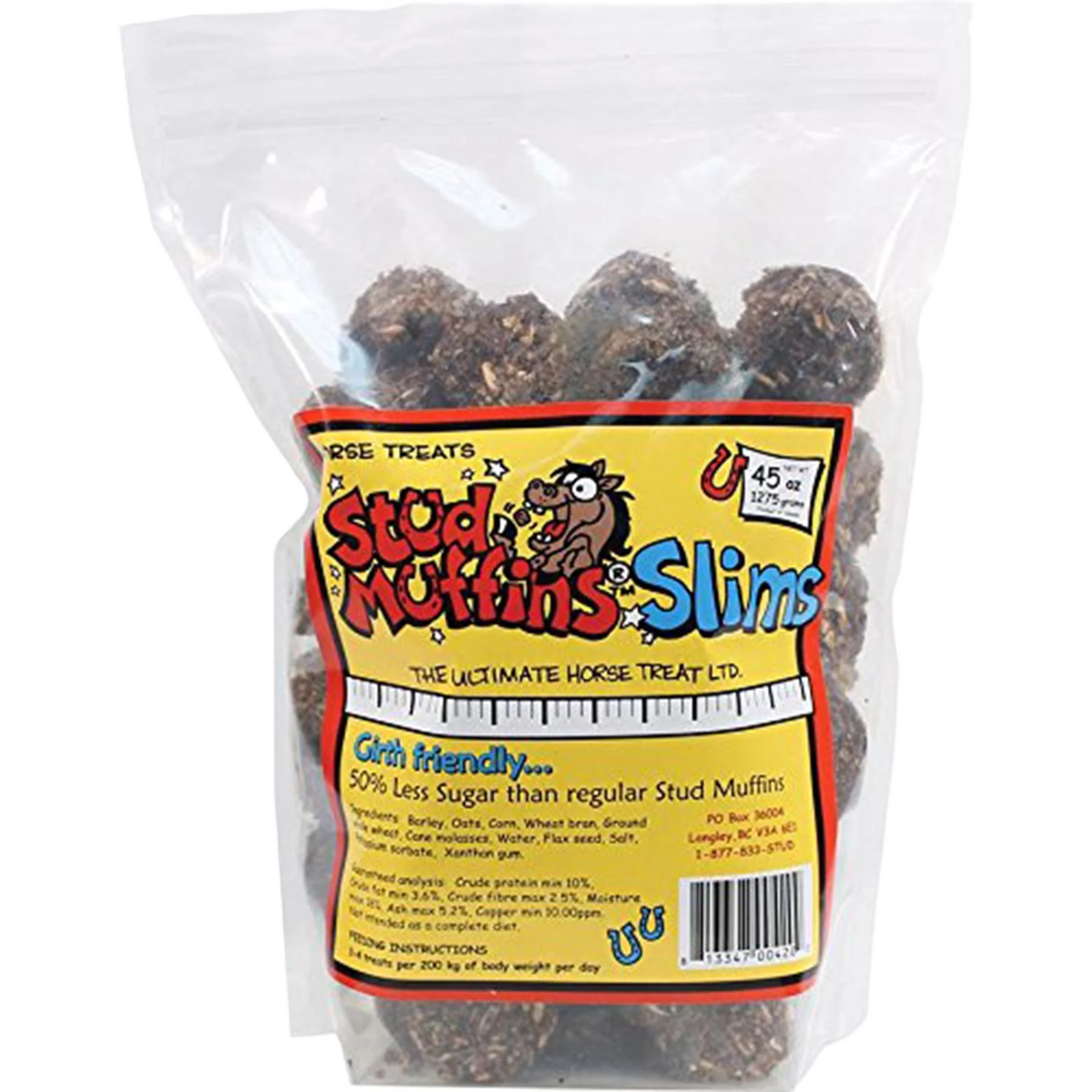Fine Crafted Stud Muffins Slims Horse Treats 15 oz. Responsible