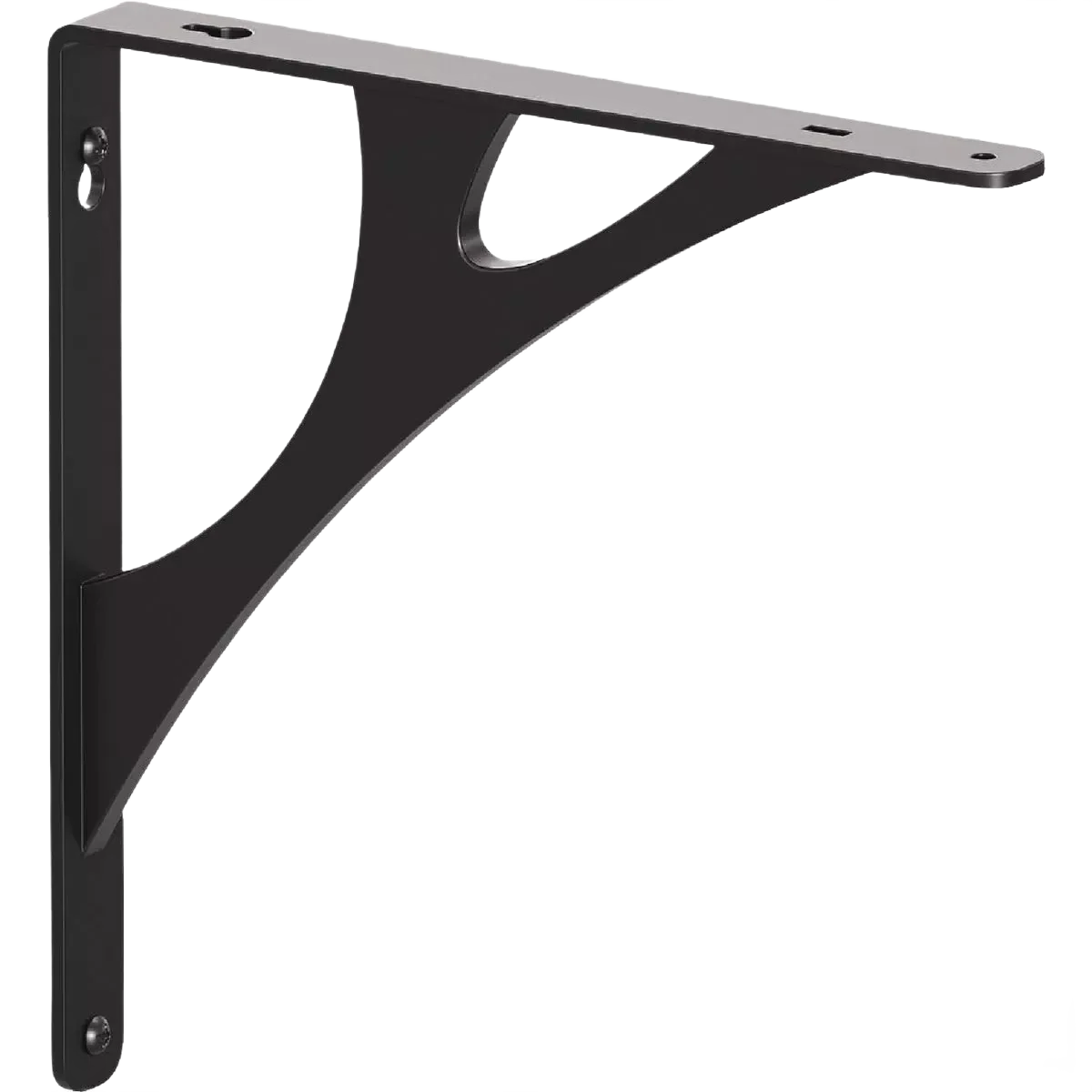 Recyclable Knape Vogt Manhattan 8 Black Decorative Bracket Professional