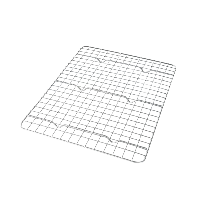 Stylish USA PAN Quarter Sheet Non-Stick Cooling Rack 12 x 8 in. Secure