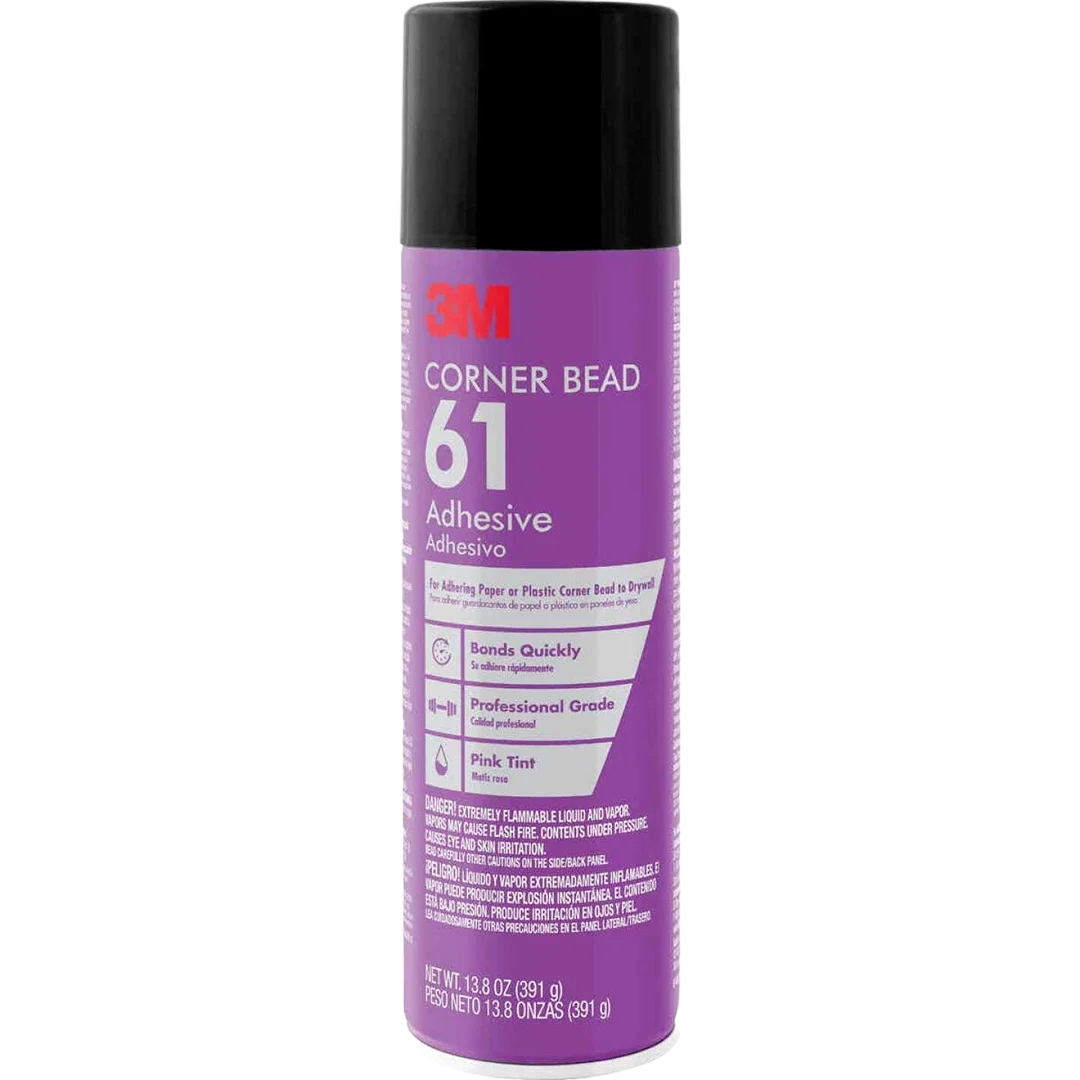 Elegant 3M Aerosol Drywall Corner Bead Adhesive 13.8 oz. Responsible