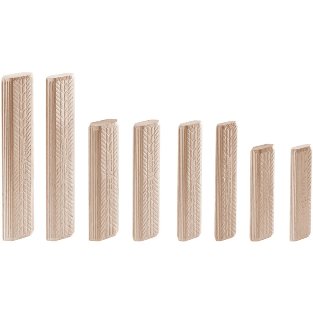 Solid Festool 498218 14mm X 100mm Beech Domino Tenons 80 ct Fine Crafted