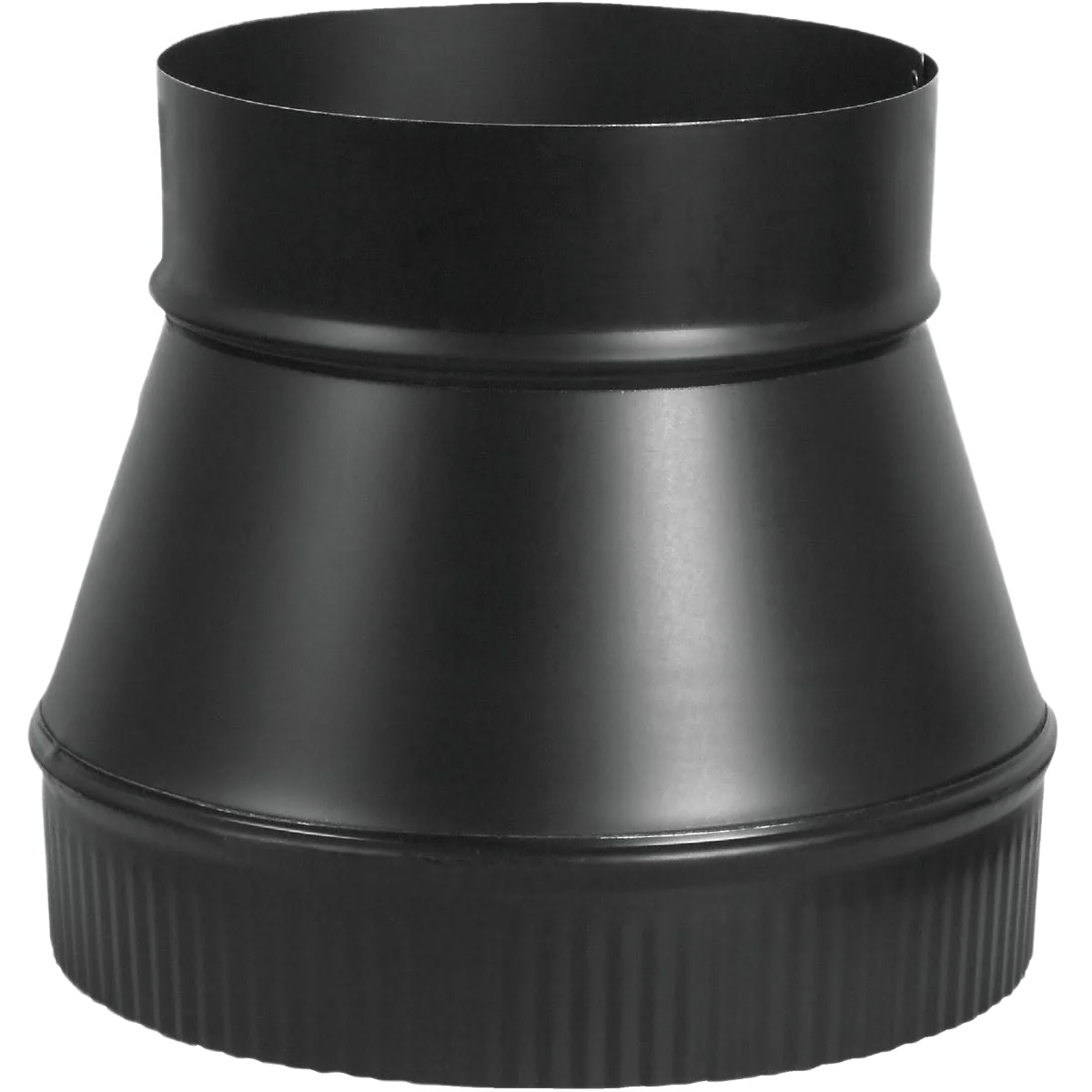 Dependable Imperial 7 In. to 8 In. 24 Gauge Black Increaser Proven