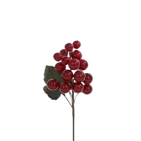 Original Kurt S. Adler Red Berry Grape Cluster Pick Professional