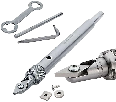 Healthy Sorby TurnMaster Shank with 1 2 3 TC Cutters Advanced