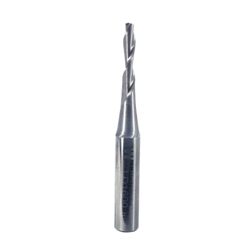 First-Class Whiteside Left Hand Spiral Downcut Bit 1 4 in. SH x 1 8 in. CD x 1 2 in. CL High-Quality