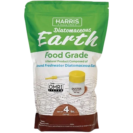 Efficient Harris 4 Lb. RTU Powder Food Grade Diatomaceous Earth Excellent