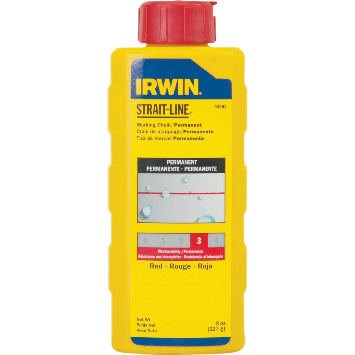Casual Irwin Strait-Line Permanent Chalk Line Chalk 8 oz. Fine Crafted