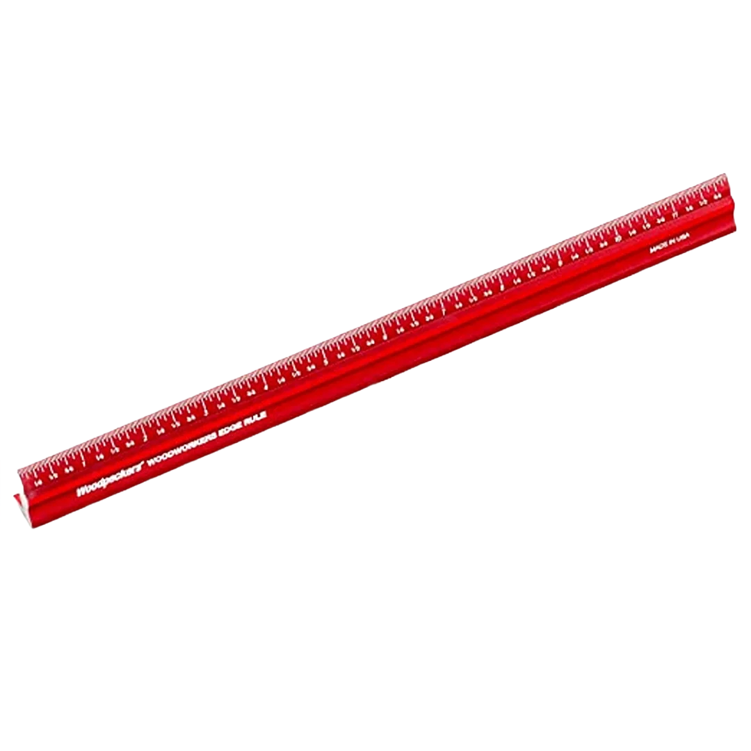 Carefully Designed Woodpeckers Woodworkers 12-In. Edge Rule Easy-to-Use