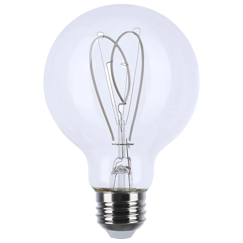 Breathable Satco 6 Watt LED Reminiscent G25 Warm White Light Bulb Crafted