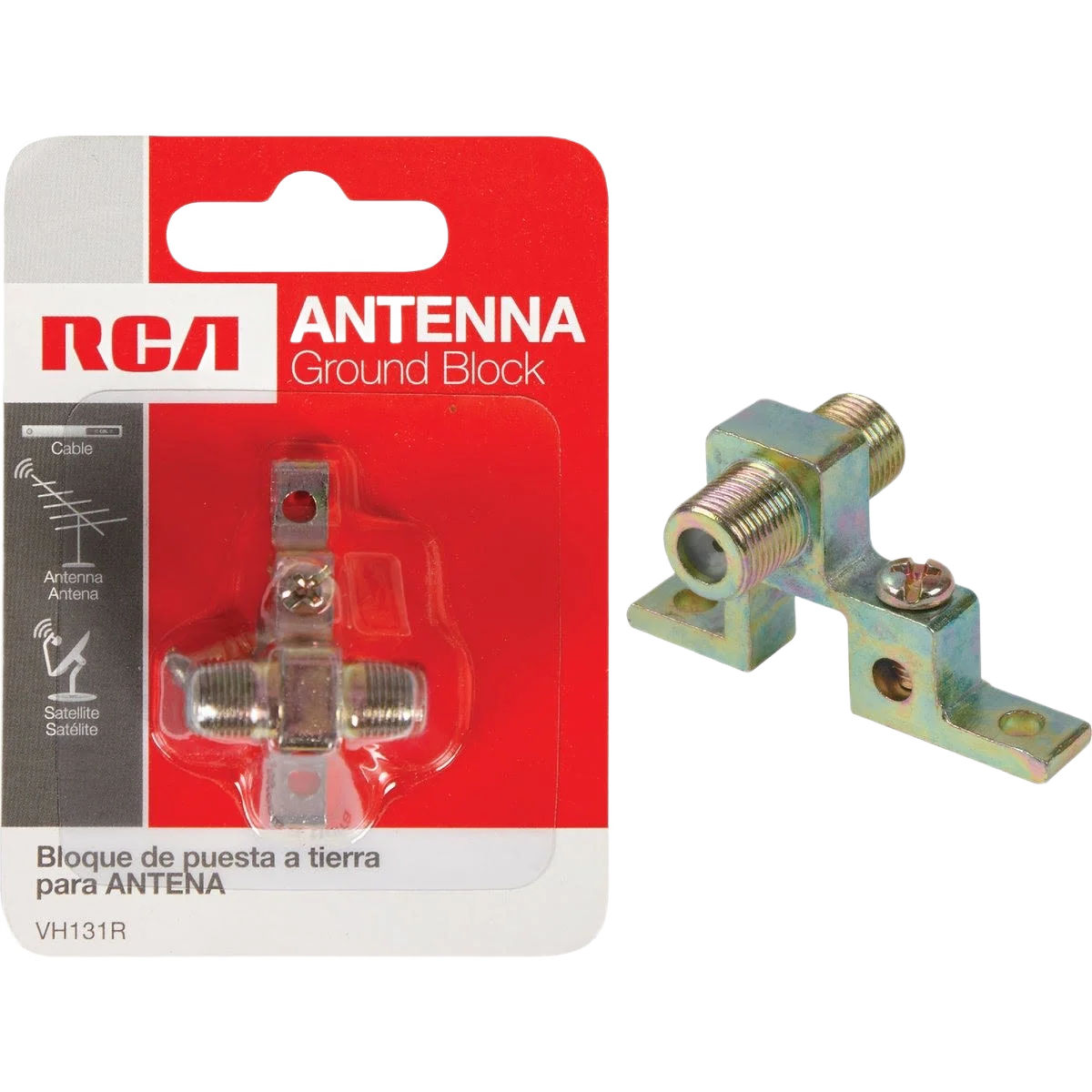 Trusted RCA Single Coax Satellite Ground Block Fine Crafted