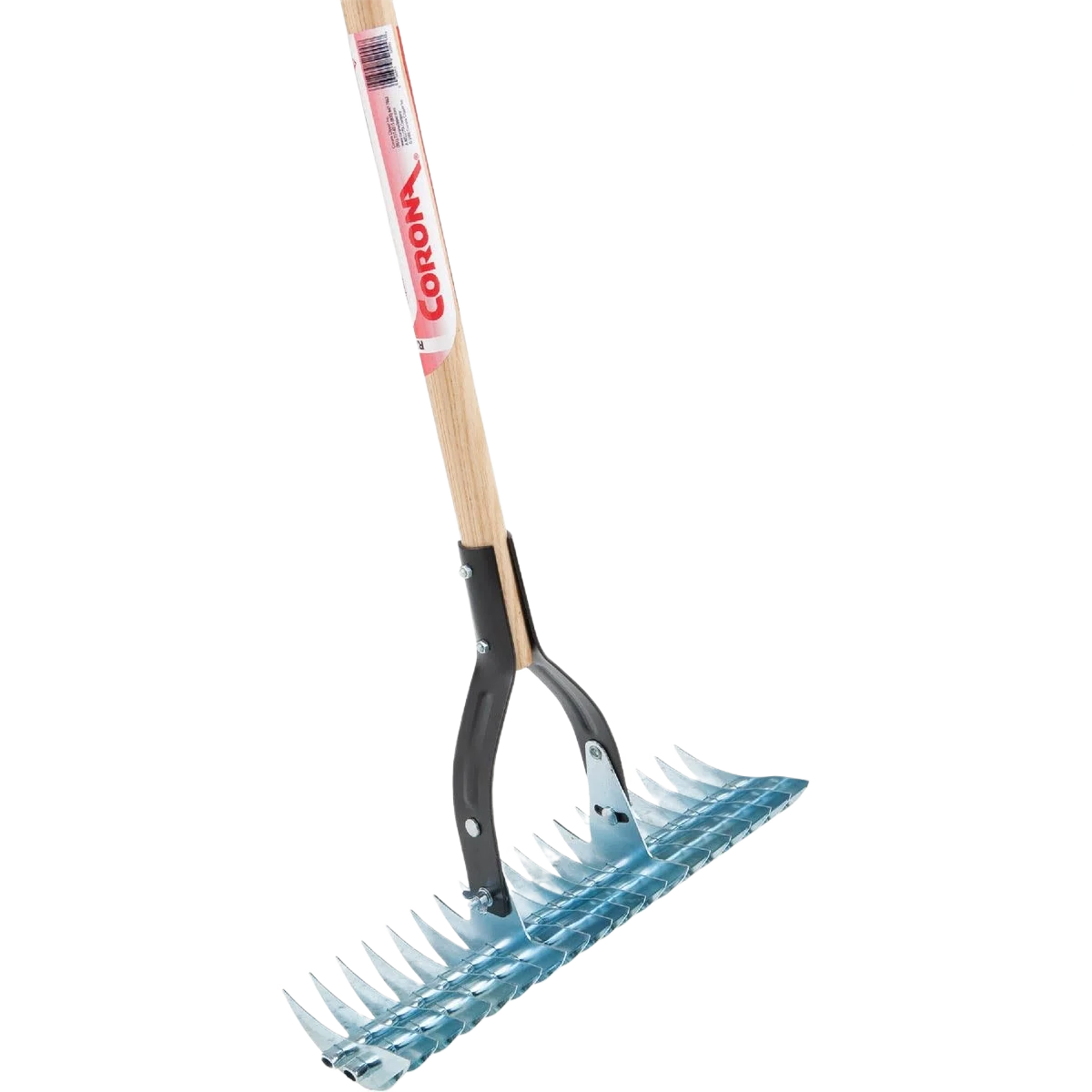 Breathable Corona Thatch Groom Steel Landscape Rake 15 in. Crafted