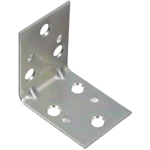 Crafted National Hardware 2 x 1-1 2 Double Wide Zinc Corner Brace 2-Count World-Class