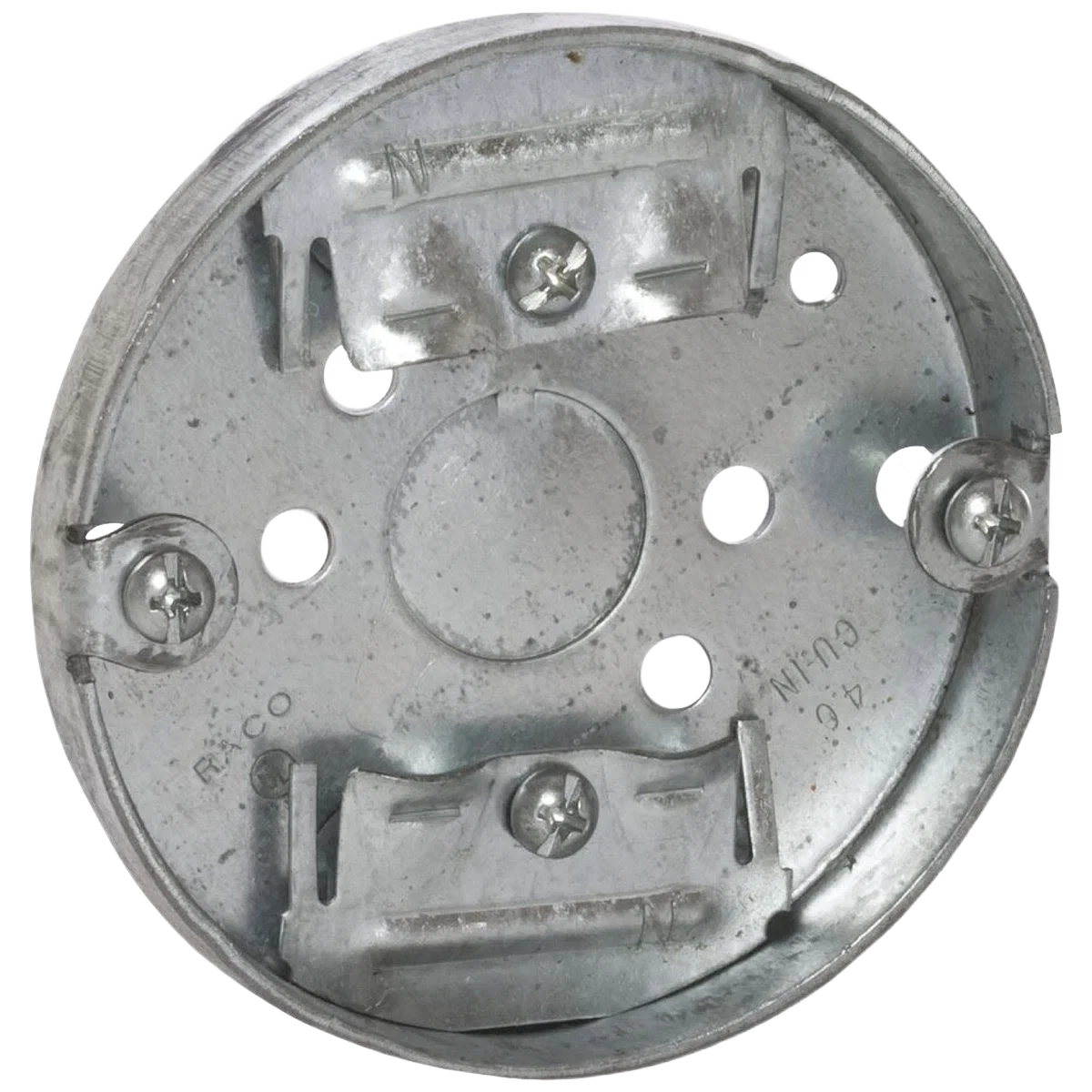 Dependable Southwire 50 Lb. Rating 4 Cu. In. Steel Ceiling Box Pure