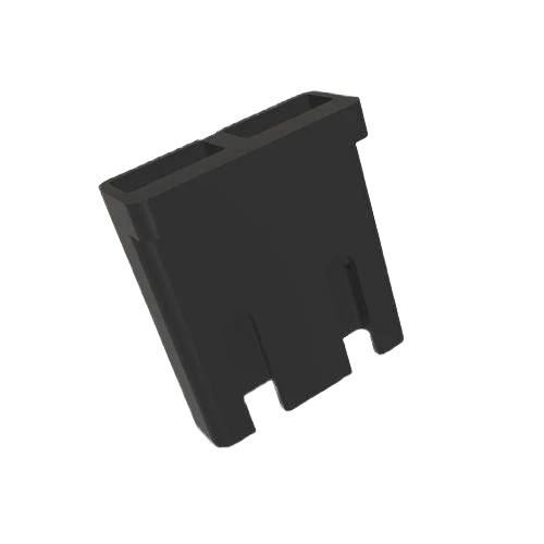 High-End John Deere R77480 Black External Electrical Connector Assembly 2 Cavities Fine
