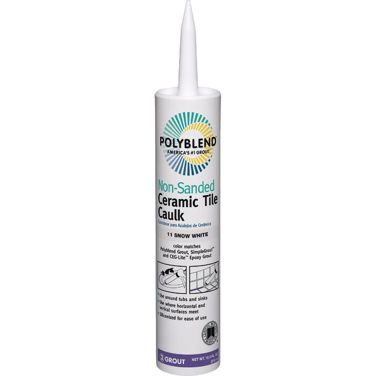 Unique Polyblend Ceramic Tile Caulk Advanced