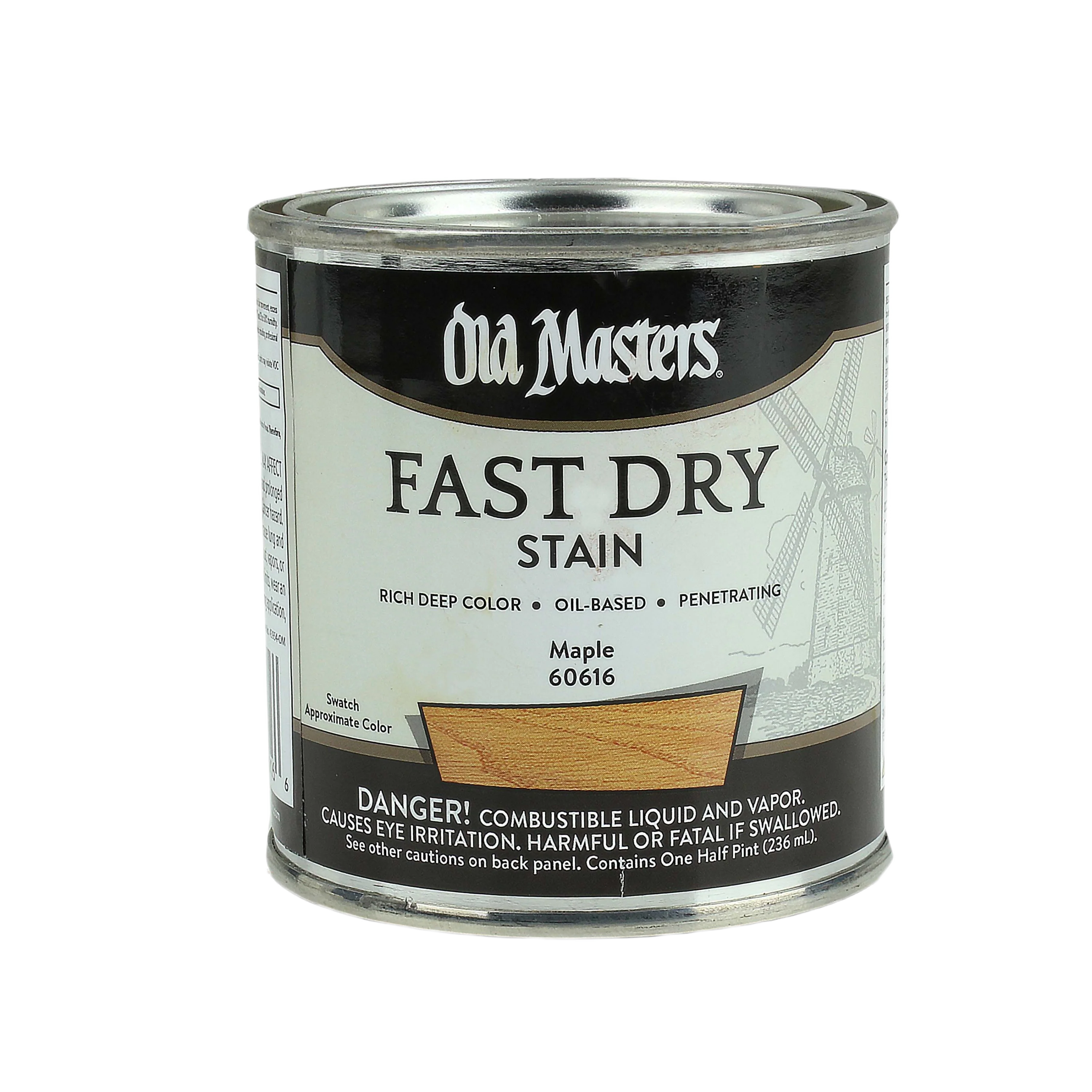 Efficient Old Masters Maple Fast Dry Stain 1 Quart Natural
