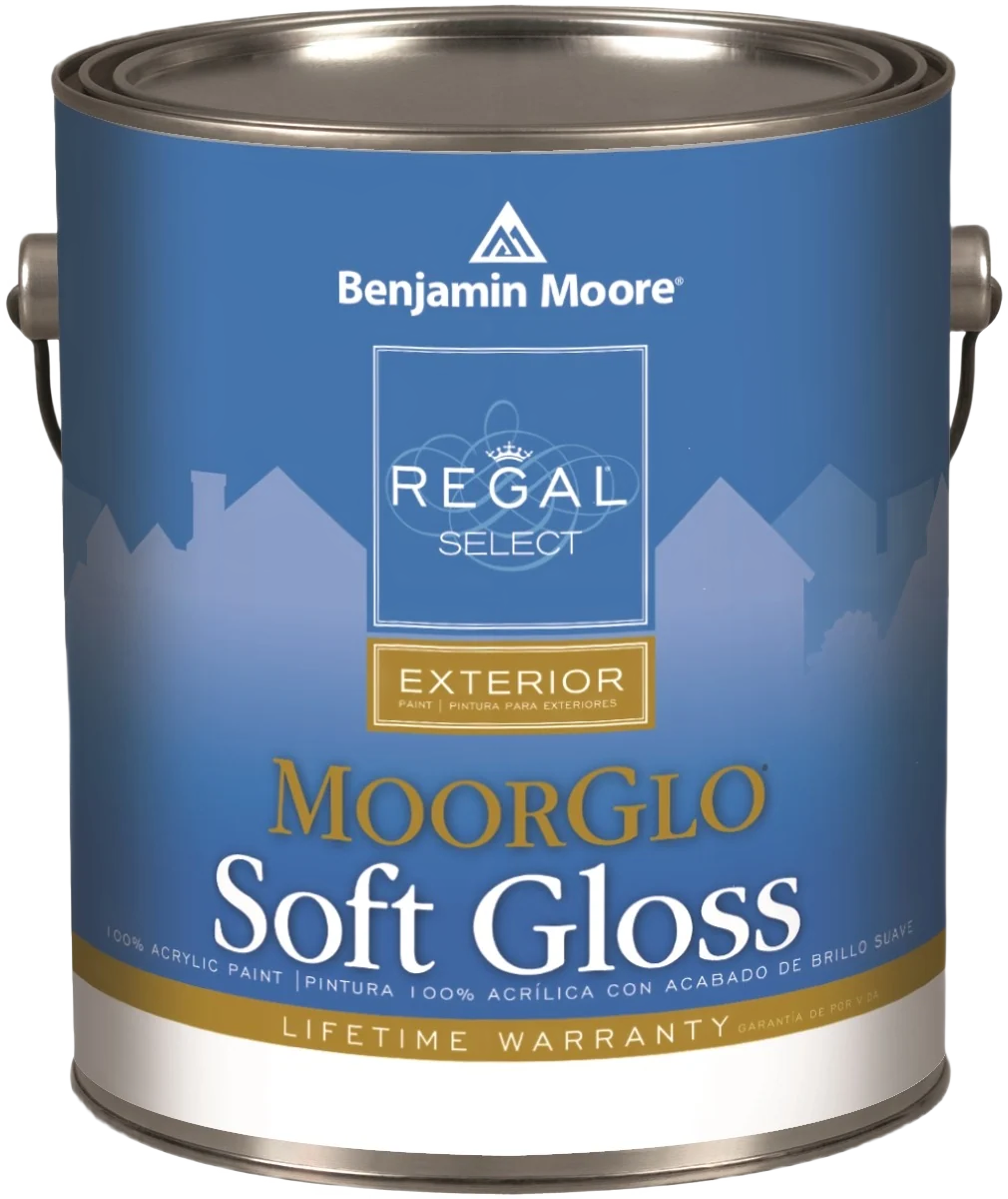 Smooth Benjamin Moore 1-qt. Regal Moorglo 1X Soft Gloss Tintable Base Exterior Paint Solid