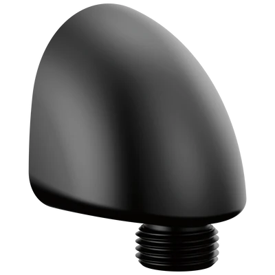 Exceptional Delta Matte Black Wall Elbow for Hand Showers Environmentally Friendly