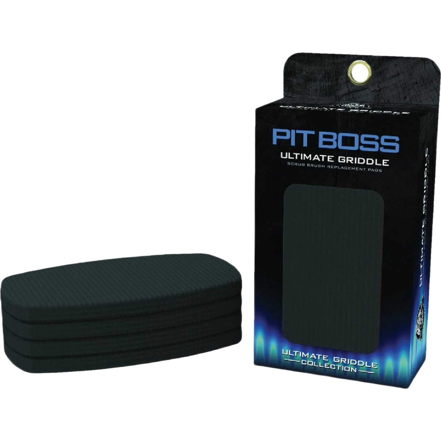 High-End Pit Boss Griddle Scrub Brush Heads 2 Pack Innovative