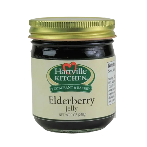 Exceptional Hartville Kitchen Elderberry Jelly 9 oz. Premium