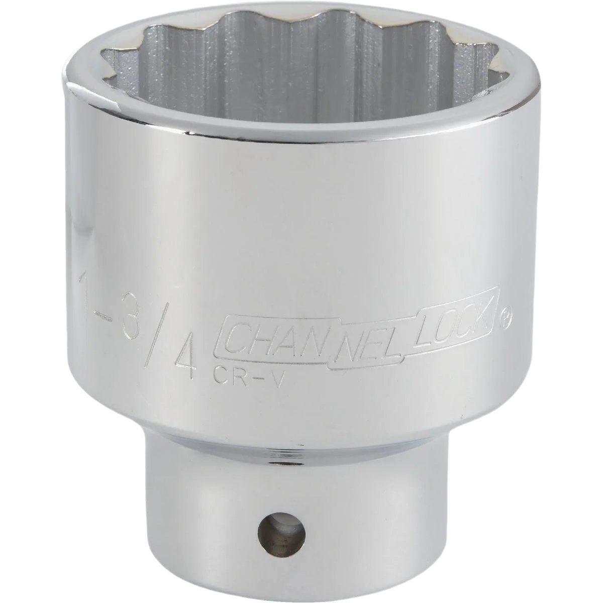Clean Channellock 3 4 in. Drive 1-3 4 in. 12-Point Shallow Standard Socket Dependable