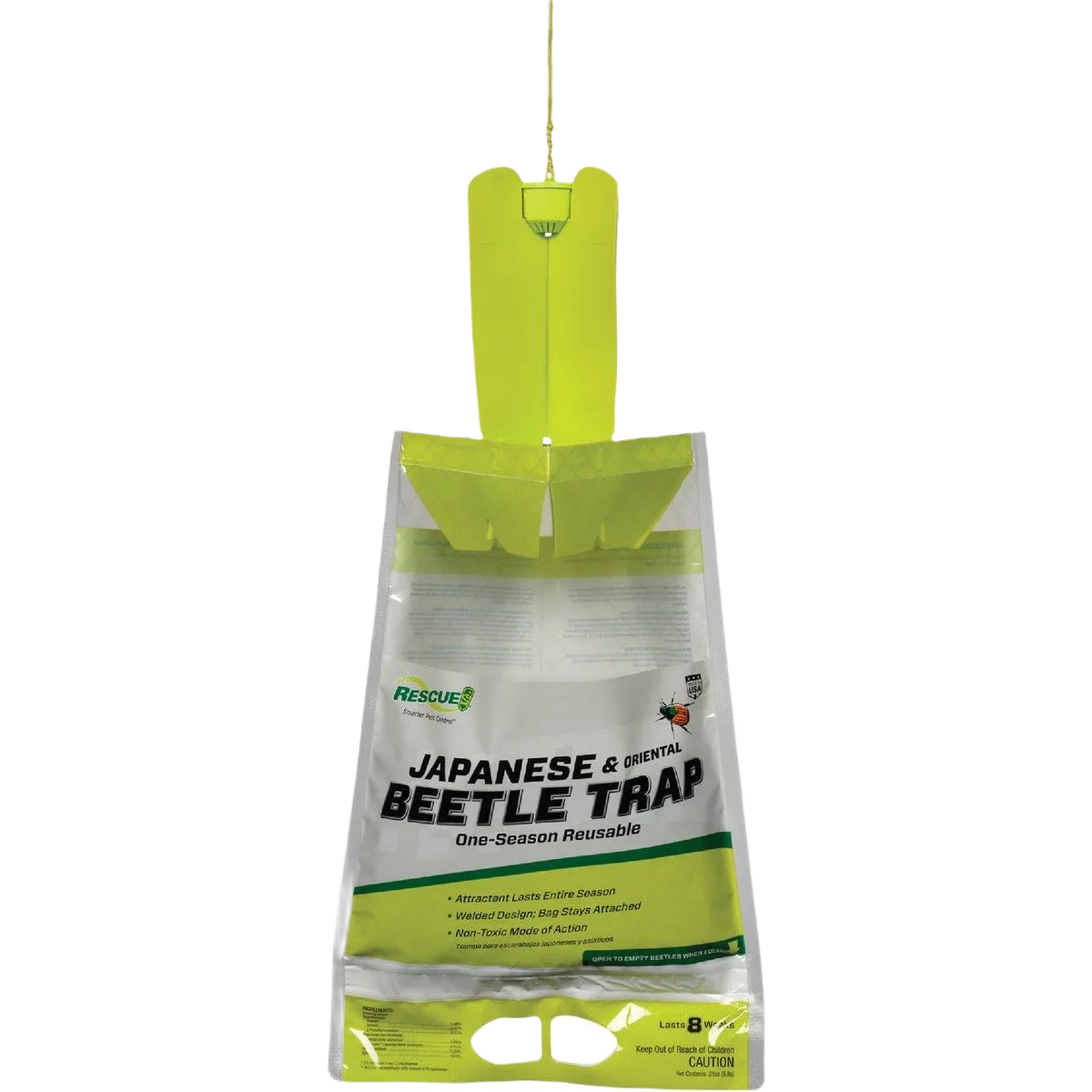 Consistent Rescue Reusable Outdoor Oriental Japanese Beetle Trap Natural