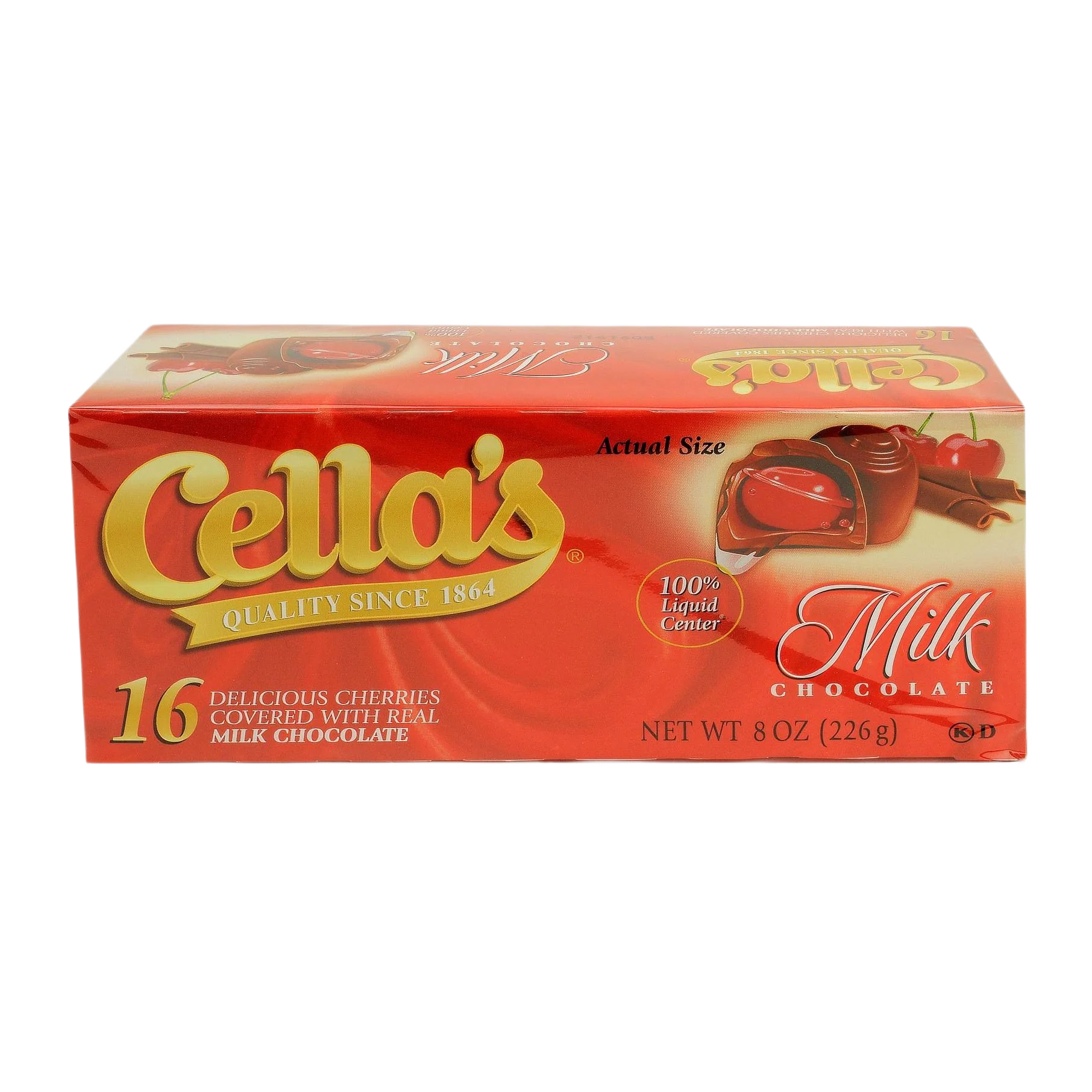 Efficient Cella’s Milk Chocolate Cherries Box of 16 Safe