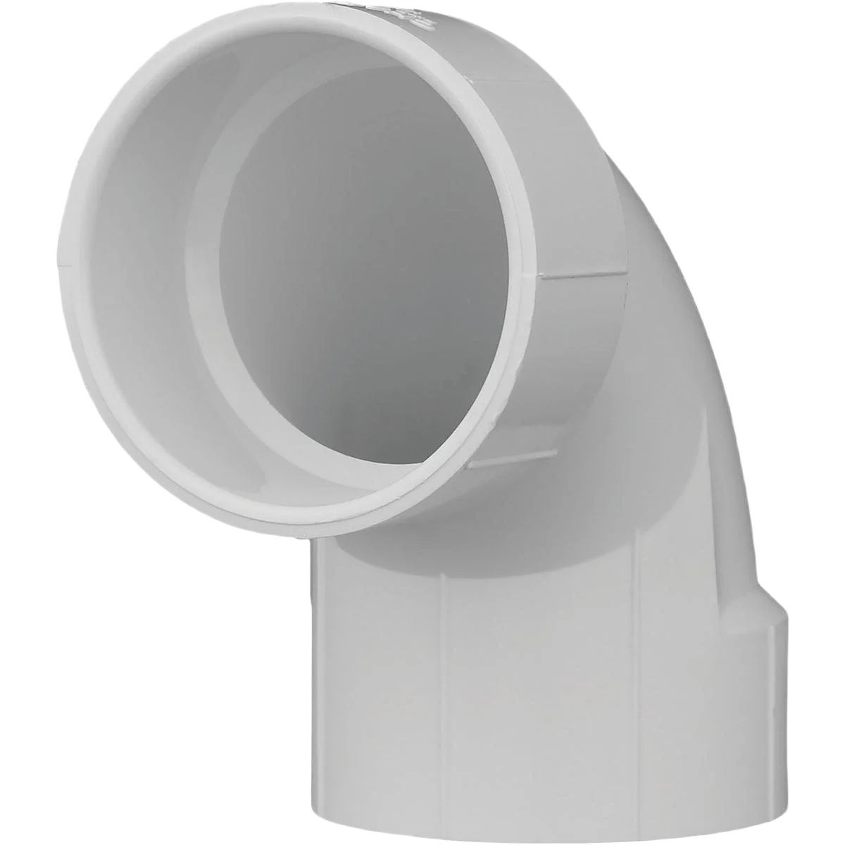 Practical Charlotte Pipe 3 In. Schedule 40 90 Deg. PVC DWV Sanitary Elbow Next-Generation