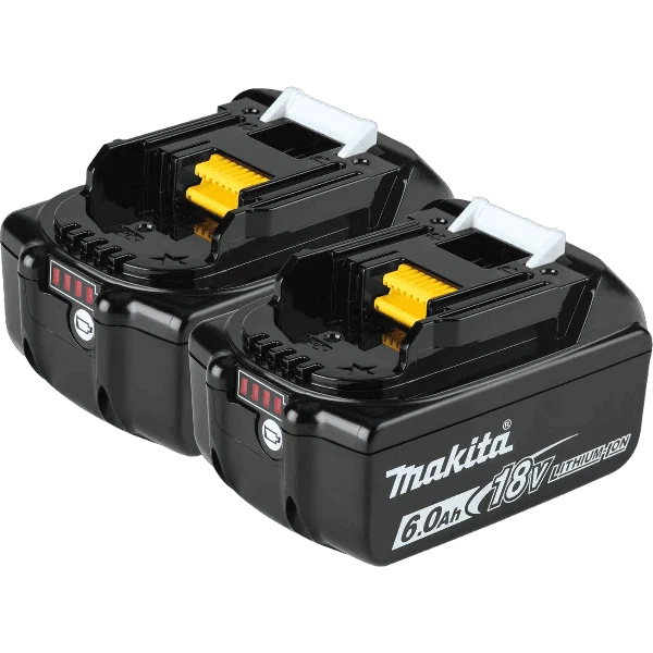 Exclusive Makita 18V LXT® Lithium Ion 6.0Ah Battery 2-Pack Eco-Friendly