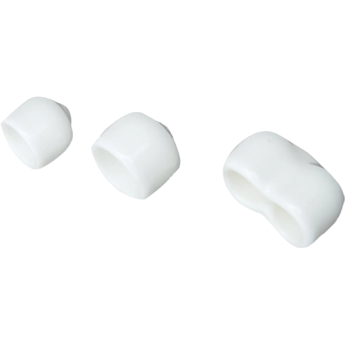 Official domRail White End Cap for Profile Shelf Next-Generation