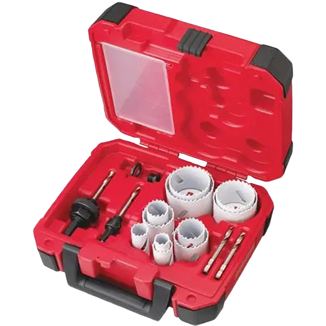 Outstanding Milwaukee HOLE DOZER™ 15-PC General-Purpose Hole Saw Kit Natural