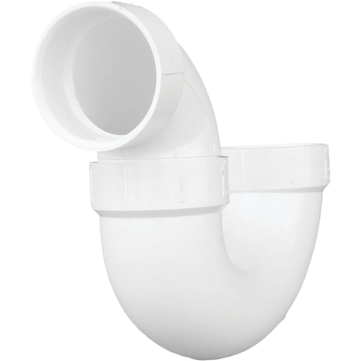 Exclusive Charlotte Pipe 2 In. White PVC P-Trap Effective