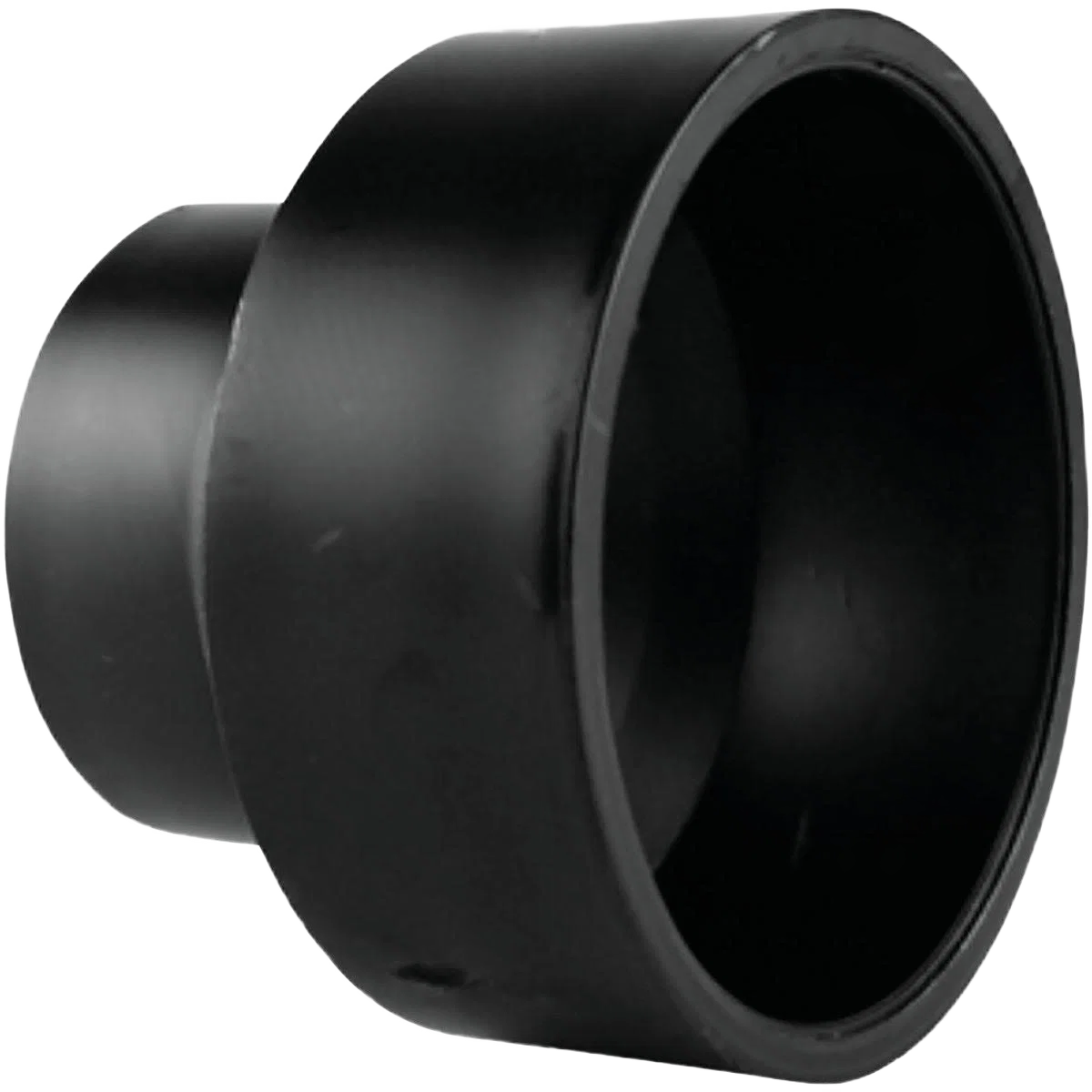 Pure Charlotte Pipe 2 x 1-1 2 Hub x Hub Reducing ABS Coupling Effective
