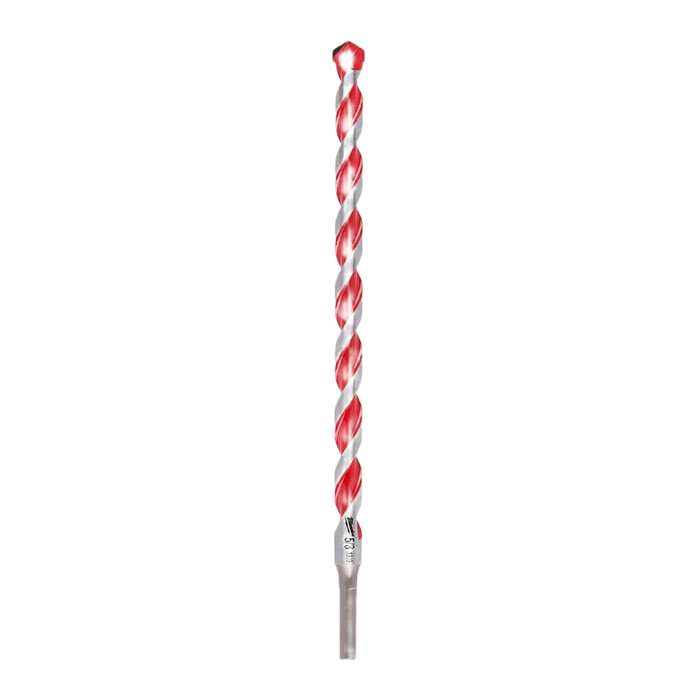 Pure Milwaukee SHOCKWAVE™ 5 8 x 12 Carbide-Tipped Hammer Drill Bit Safe