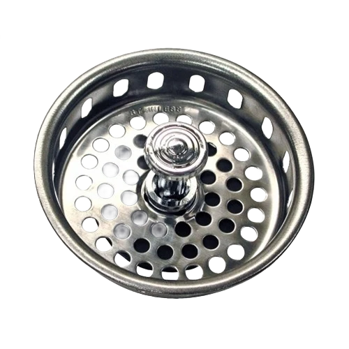 Advanced Danco 3-3 4 Basket Strainer with Drop Center Post Chrome Sustainable