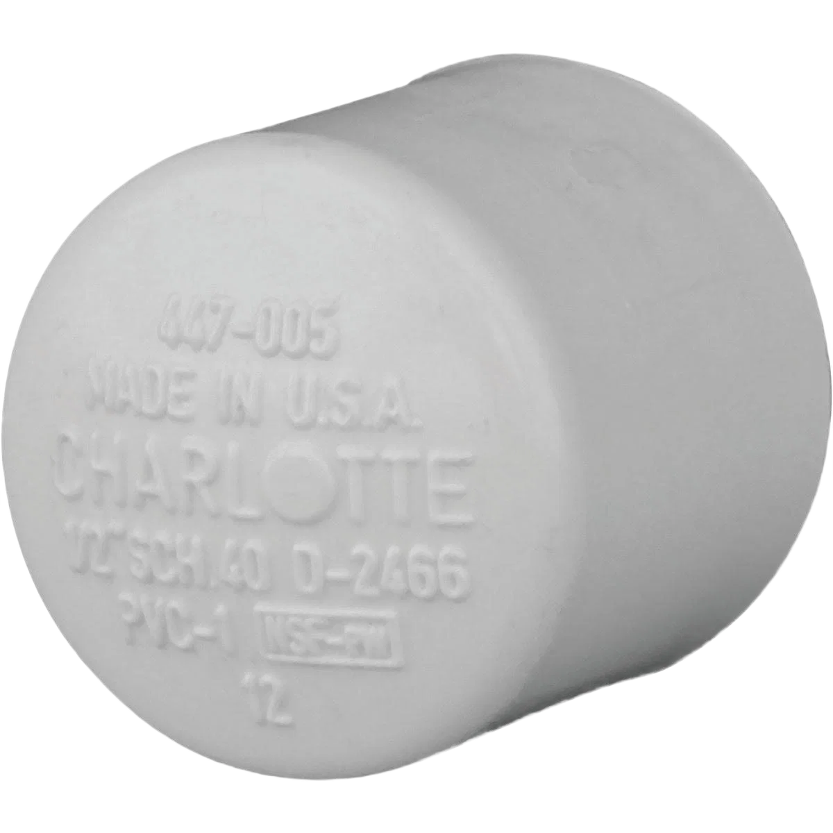 Relaxed Charlotte Pipe 1 2 In. Schedule 40 PVC Pressure Cap Clean