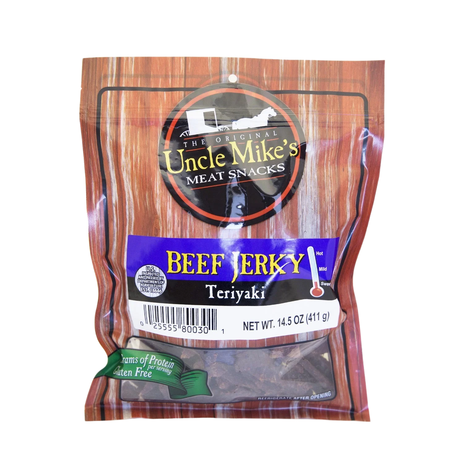 Practical Uncle Mike’s Teriyaki Beef Jerky 14.5 oz. Carefully Designed