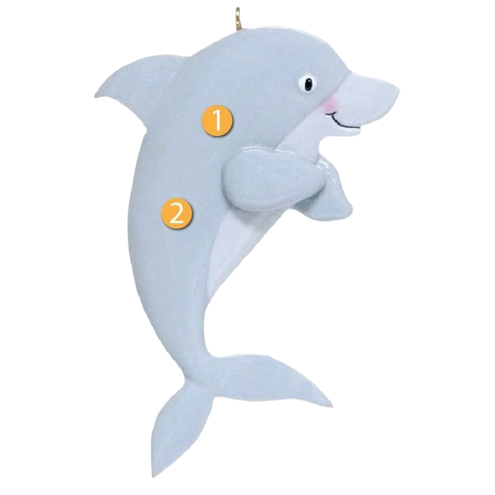 Consistent Rudolph Me Personalized Dolphin Ornament Official