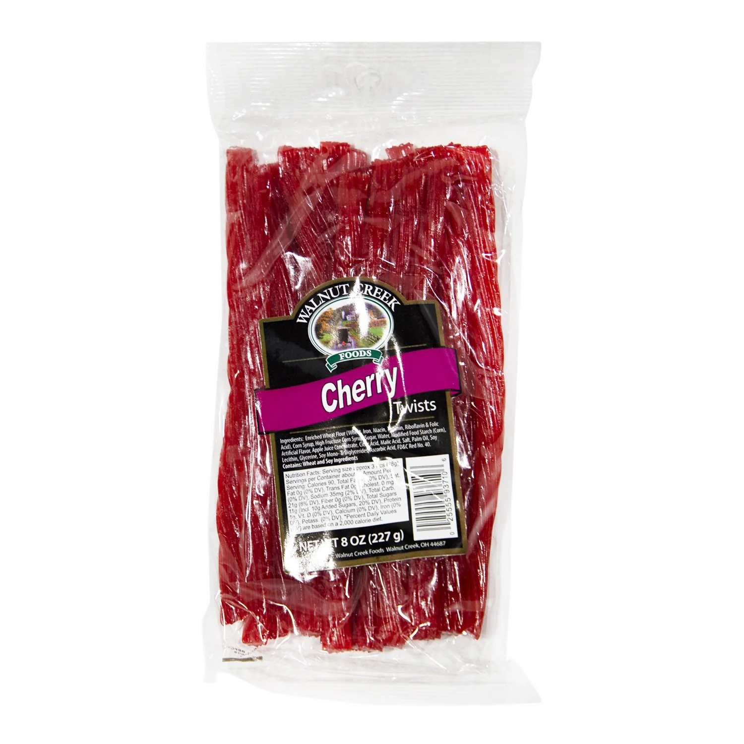 Carefully Designed Walnut Creek Cherry Twists 8 oz. Reusable