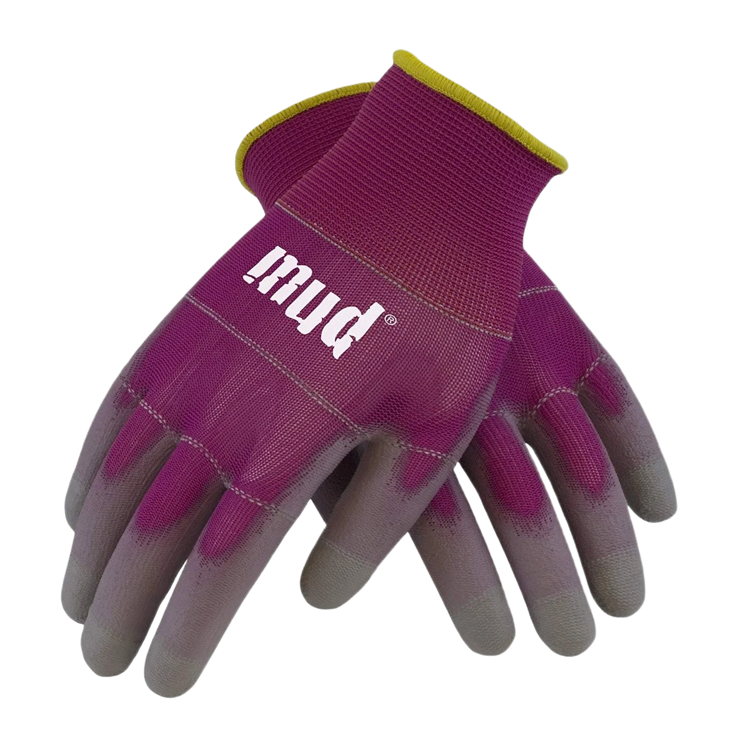 Traditional Mud Medium Smart Raspberry Work Gloves Innovative